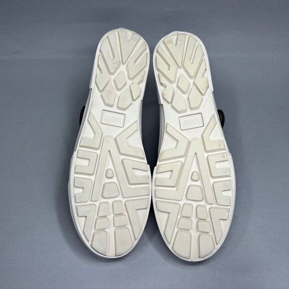 Vans Shoes Women's Size 10 Gray Canvas Slip On Platform Athletic Casual Sneakers - Picture 11 of 13